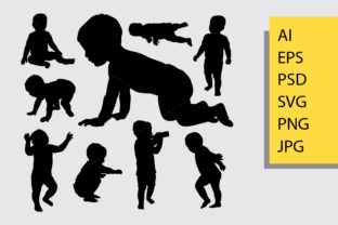 Download Baby Silhouette - Baby silhouette Collection