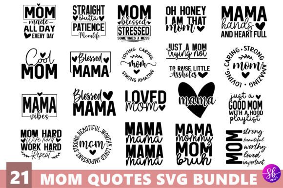 Download Mom Shirt Svg Bundle, Mama SVG PNG - Mama svg Collection