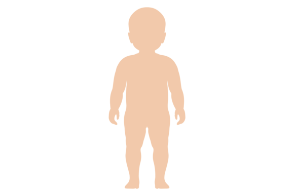 Download Baby Silhouette. Color Human Figure Colo - Baby silhouette Collection
