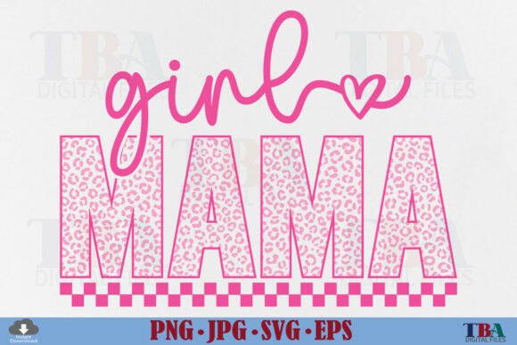 Download Girl Mama SVG, Leopard Mom Mother's Day - Mama svg Collection