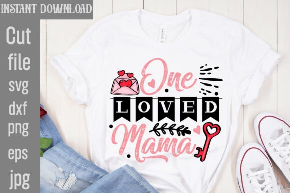 Download One Loved Mama SVG Cut File - Mama svg Collection