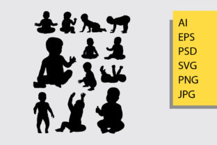 Download Baby Silhouette - Baby silhouette Collection